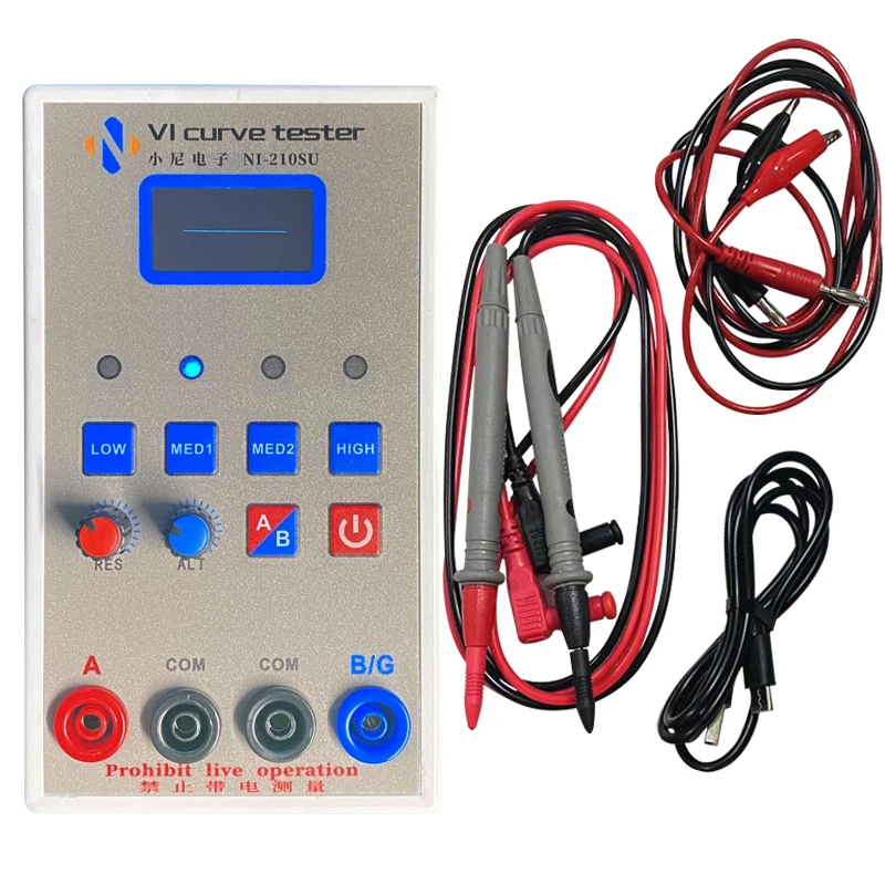 VI Curve Tester Display alternato a doppio canale e Display simultaneo a doppio canale  34