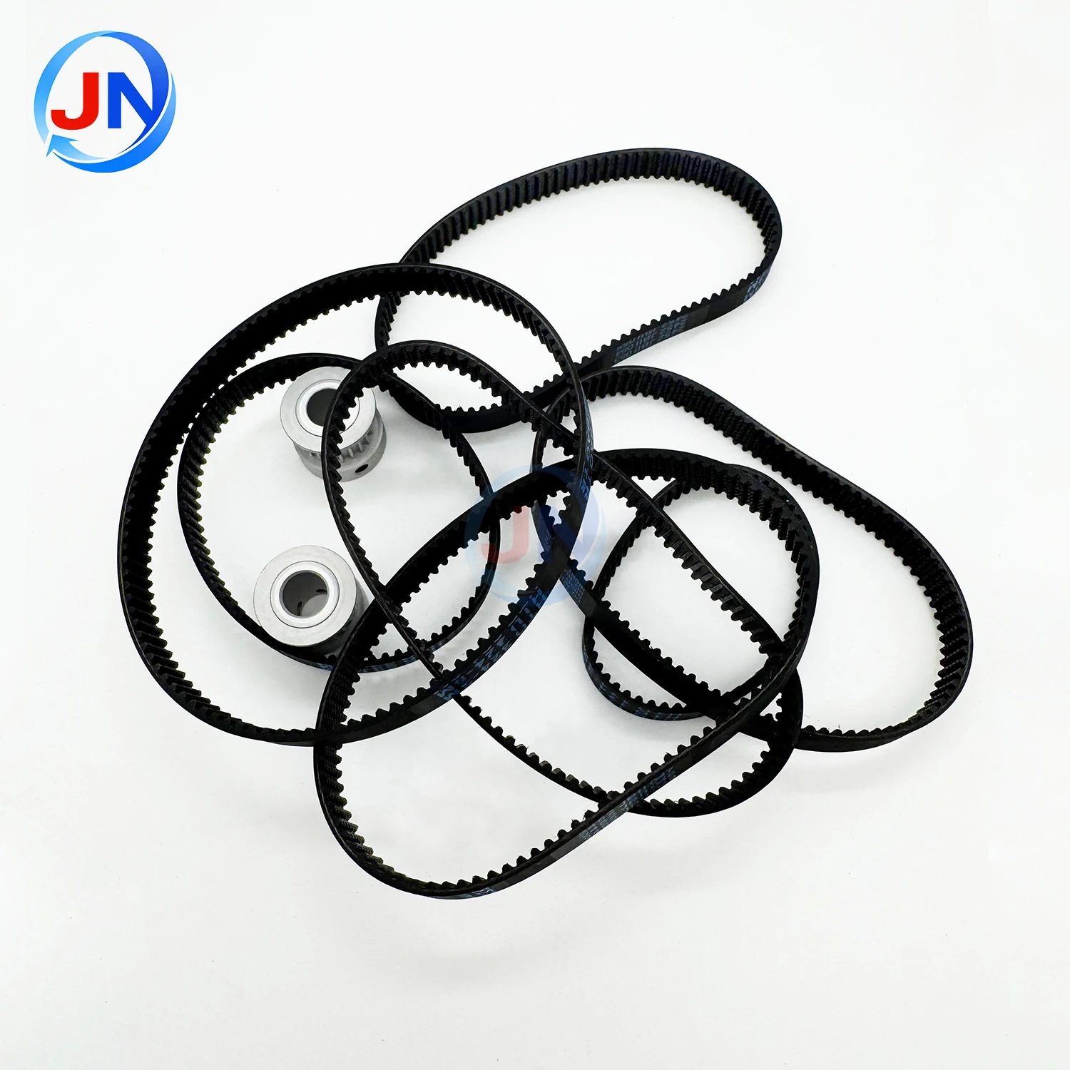 2GT 타이밍 벨트 길이 696 700 702 710 726 730 738 740 742 750 752 760 766mm 폭 6 10 15mm GT2 클로즈드 루프 동기 벨트