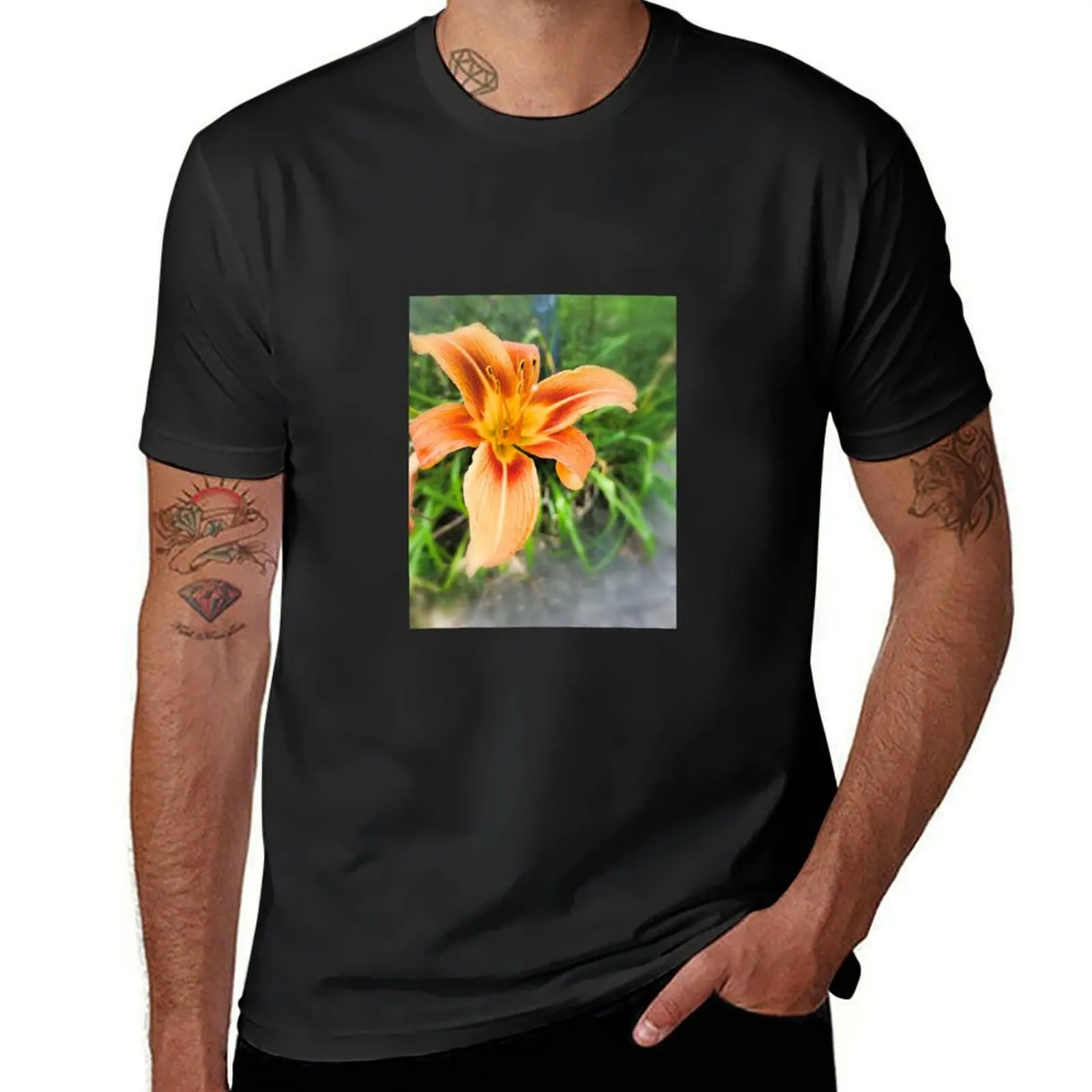 Summer Time Flower T-Shirt customizeds Blouse t shirts for men pack