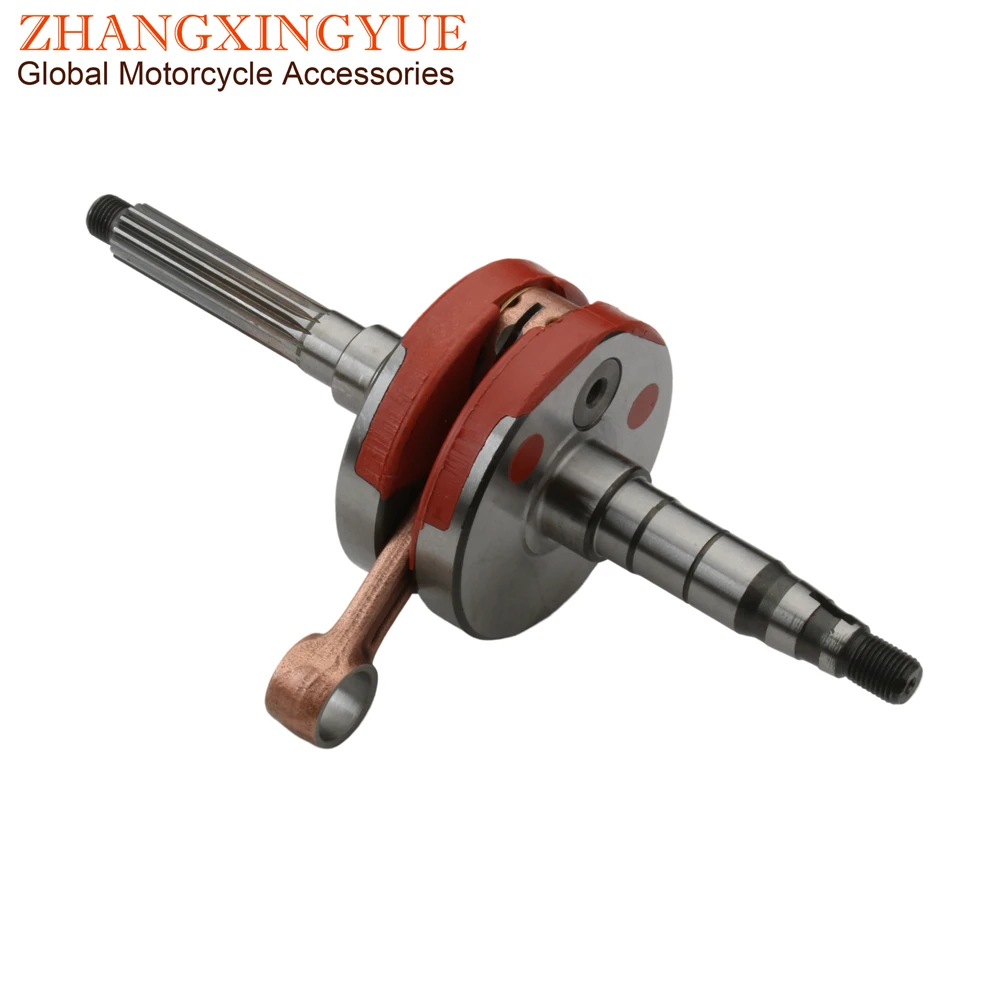 Scooter Racing Crankshaft For Yamaha Bws Axis Aerox 100 Nitro YW Zuma 100cc 4VP Minarelli 2-Stroke Engine motorcycle accessories motorcycle crankshaft