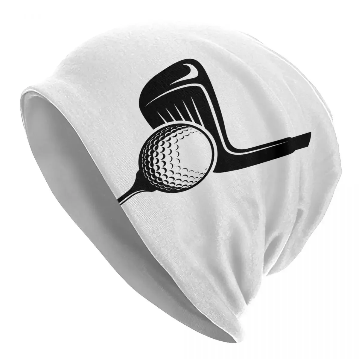 

Golf Tournament Logo Warm Knitted Cap Fashion Bonnet Hat Autumn Winter Outdoor Beanies Hats for Unisex Adult