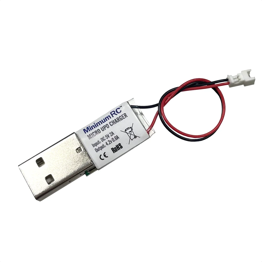 4.2v Model aircraft Lithium battery USB single charger 1.25/2.0mm JST interface for Mini RC model aircraft accessories