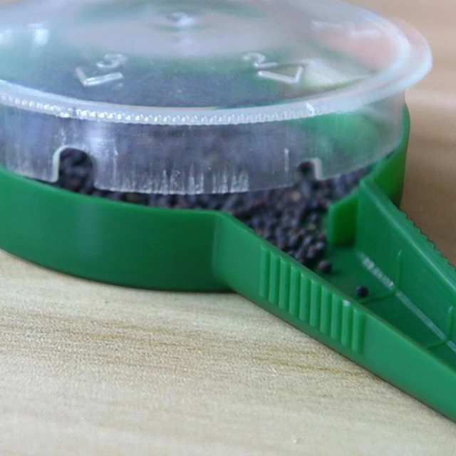 1-4 Darabos Vetőmag-Adagoló 5 Fájl Állítható Ültetvényes Kézzel Tartott Virágfű Növényi Vetőmag Vetőgép Adagoló Kerti Ültetéshez - Image 4