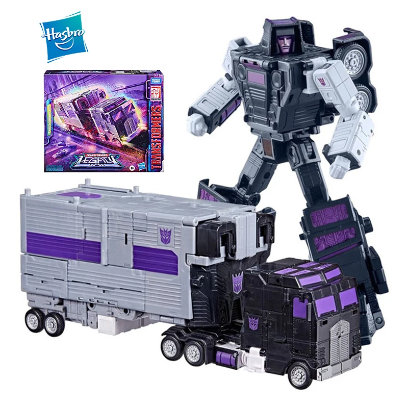 

Фигурка героя Hasbro в наличии, Оригинальная фигурка 20 см, Трансформеры, наследие, командир Motormaster, аниме фигурка, игрушечные подарки