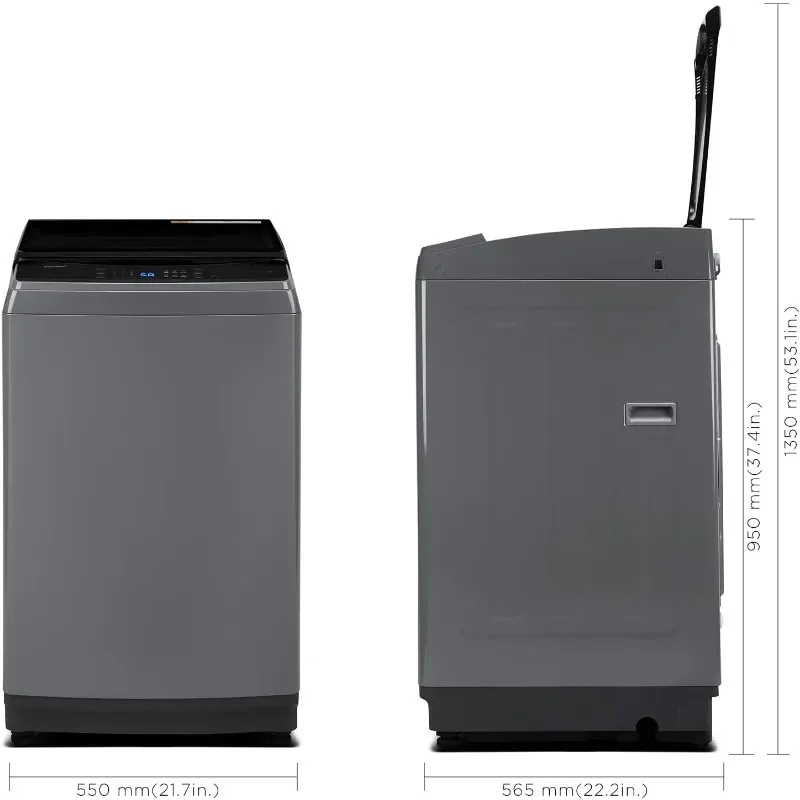 COMFEE’ Washing Machine 2.4 Cu.ft LED Portable Washing Machine and Washer Lavadora Portátil Compact Laundry, 8 Models 6