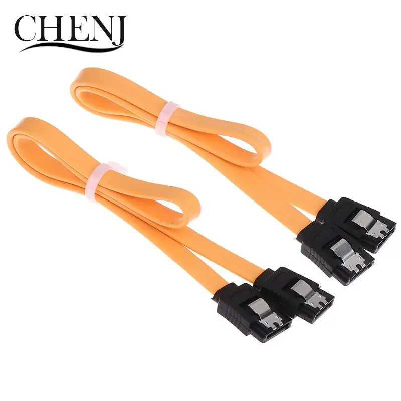 

2Pcs/set 40cm SATA 3.0 Cable SATA 3.0 III SATA3 6GB/s Data Cable Straight Cord SAS Cable Dual Channel Hard Drive Data Cable