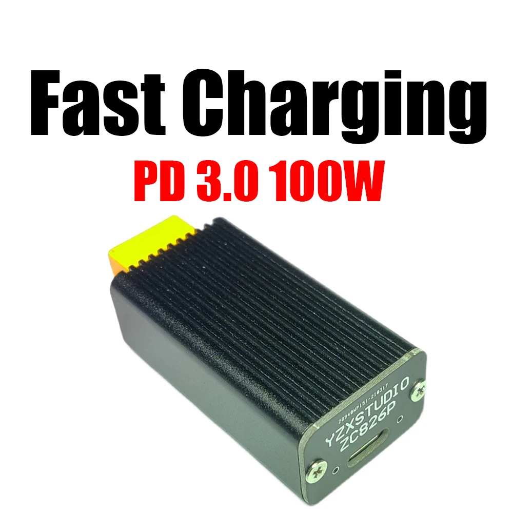 IP2368 Bidirectional 100w Quick Charging Board DC Buck Boost PD 3.0 Fast Charge Module 4S Lithium Battery XT60 To Type-c