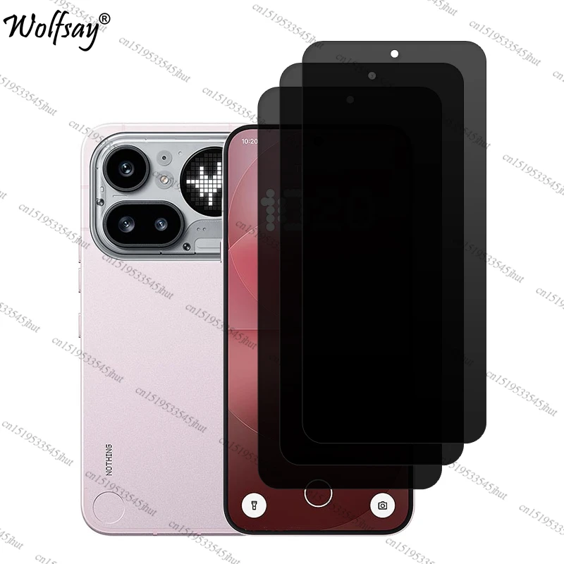Advanced Anti-Spy Tempered Glass Privacy Screen Protector