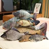 30cm/11.8in Simulation Funny Fish Plush Toys Stuffed Soft Animal CarpPlush Pillow Creative Sleep Cushion For Kids Girls Cat Toys 1