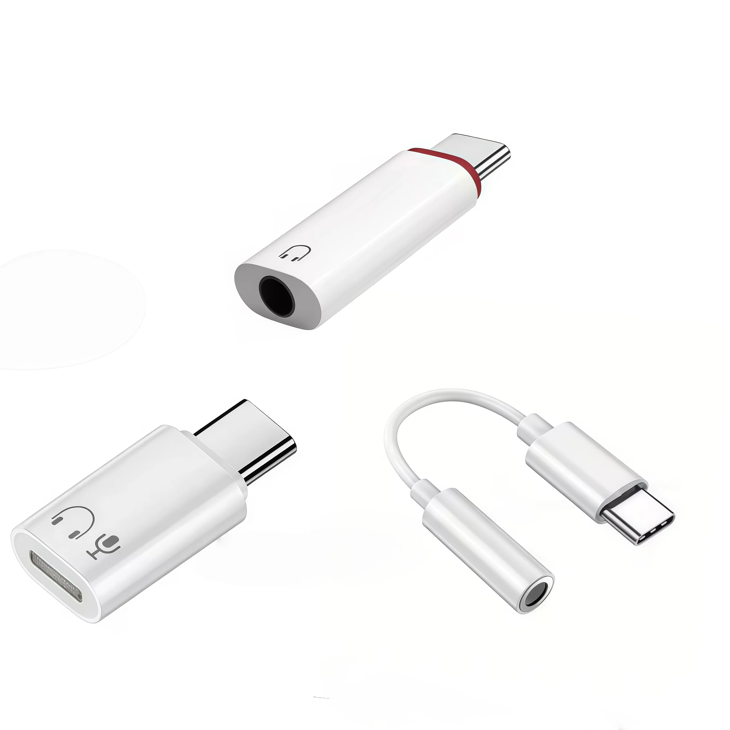 USB C-라이트닝 오디오 어댑터? 헤드폰, 충전/데이터 전송용이 아님, 라이트..