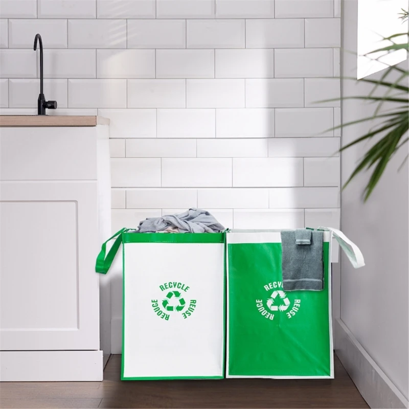 Recycling Waste Bin Bags, Recycle Bin, Trash Sorting Bins Baskets