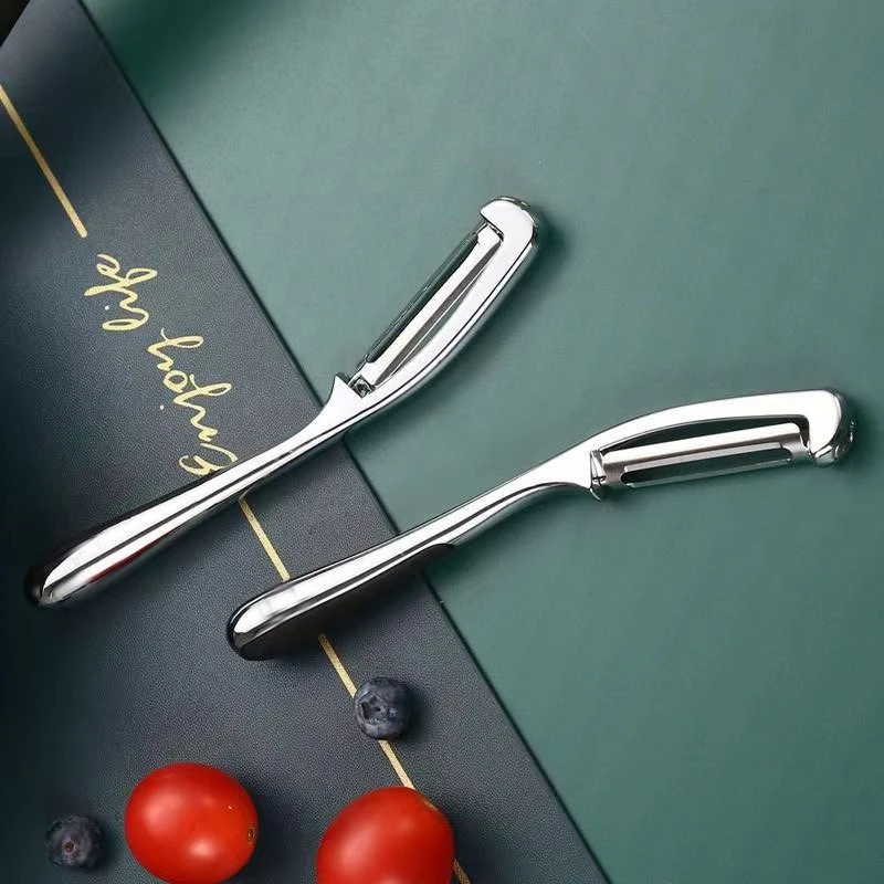 Zinc Alloy Potato Peeler Cucumber Carrot Peeling Knife Vegetables Fruit Sweet Potato Multifunctional Peeling Tool