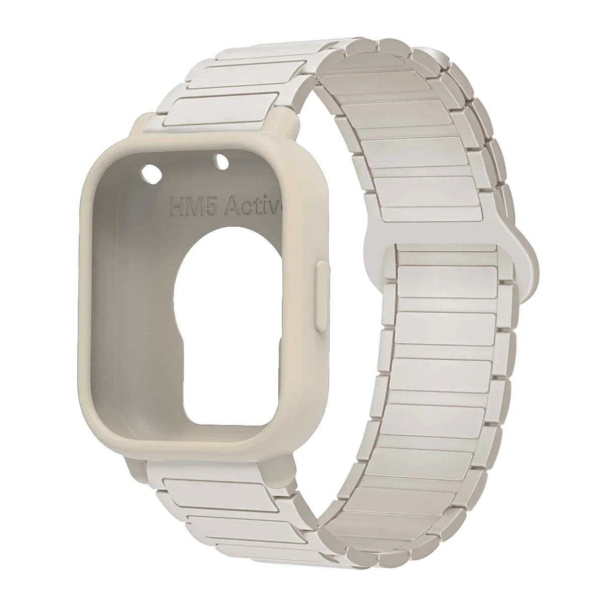 Enhanced Protective Case with Silicone Strap and Magnetic Sports Bands - Full Cover Screen TPU Soft Shell