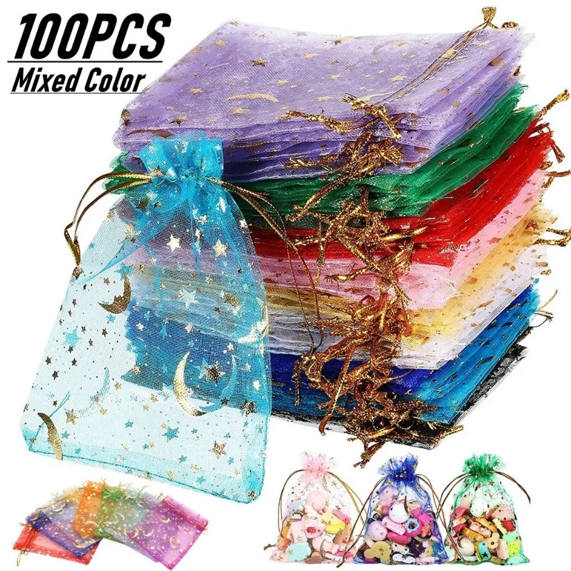 Drawstring Gift Bag Jewelry Candy Party Gift Bag Party Wedding ...
