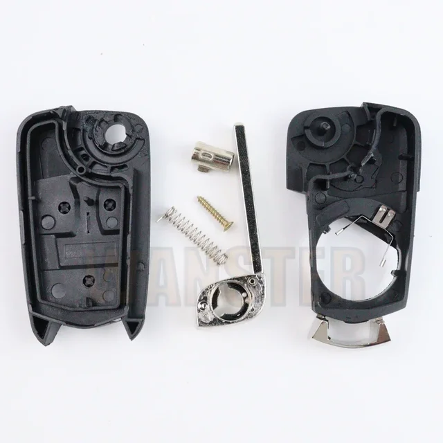 2 3 ปุ่มกุญแจรถ Fob กรณีเชลล์สําหรับ Opel Corsa D Vauxhall Astra H Vectra C Zafira Astra Vectra Signum 4