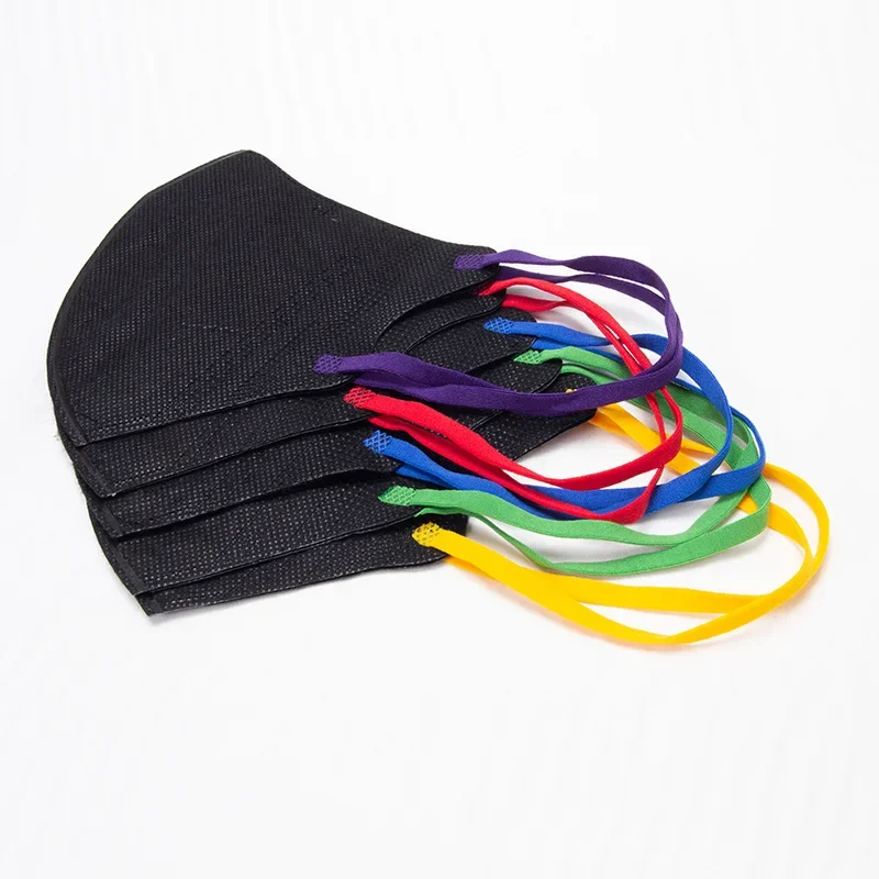 3D Stereo Mask 3D Adult Model Personal Care Products Filter Non-woven Fabric Soft 5 Pcs Quantity5 Anti-dust 5 Color Bags