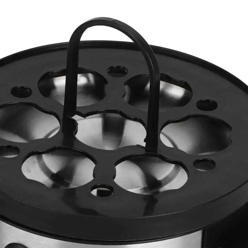 Electric Egg Steamer Cooker 7 Eggs Steamer Boiler Mini Stainless Steel Kitchen Home Appliance EU 220V