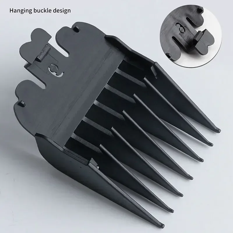 10Pcs Hair Clipper Limit Guide Comb Trimmer Guards Attachment 1.5-25mm Universal Haircut Tool