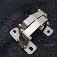 1 thick stainless steel dry hanging stone door hinge heavy-duty concealed fire hydrant box pipe well door hinge 2