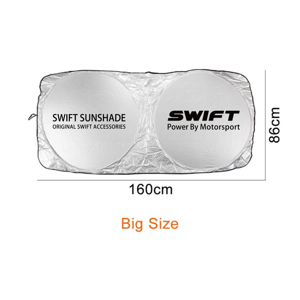 Windschutzscheiben-Sonnenschutz für Suzuki Swift 2010-2017, Wärmeisolierung  Frontscheibenabdeckung, Faltbarer Auto Frontscheibe Sonnenblende