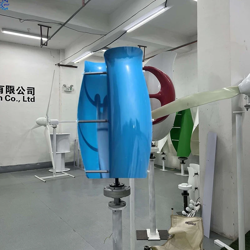 10KW 20KW Vertical Axis Wind Turbine Generator 12V 24V 48V Free Energy ...