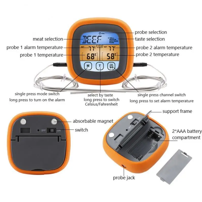 Digital Kitchen Thermometer 2
