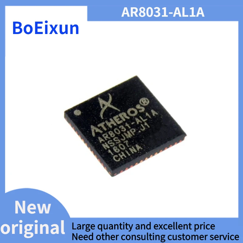 

100% Brand New Original AR8031-AL1B AR8031-AL1A AR8031 QFN-48 Ethernet Transceiver