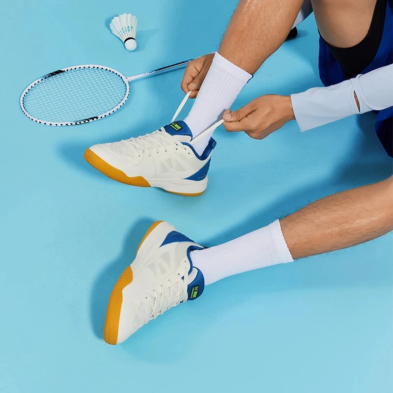 361 Degrees NEW Professional Badminton Shoes Breathable Anti-Slippery Training Shoes Non-Slip Women Men's Sneakers 672344401