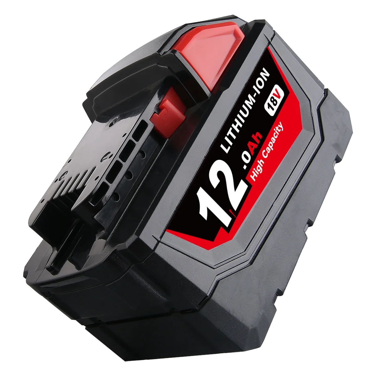 1/2/4P M18 12.0Ah 18V MAX Lithium-ion Battery Replace for Milwaukee 48-11-1810 48-11-1820 48-1100 Cordless Tools Battery pin — view 6