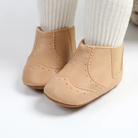 Baby Booties Vintage Anti-slip Sole Winter Warm Baby Boys Girls Shoes Snow Booties First Walkers Infant Shoes 5