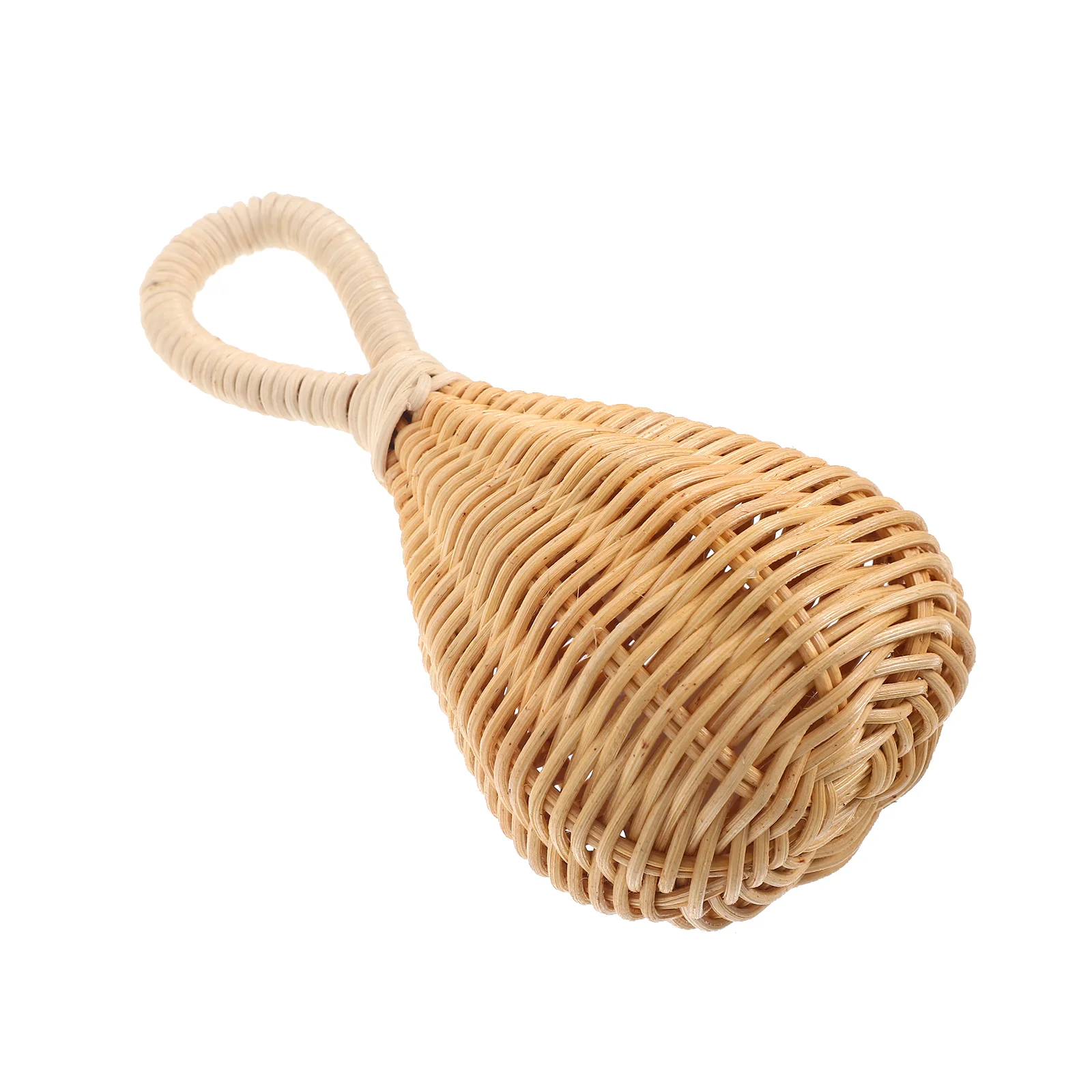 

Rattan Educational Toy for Kids Crib Mobile Ornament Woven Handheld for Baby