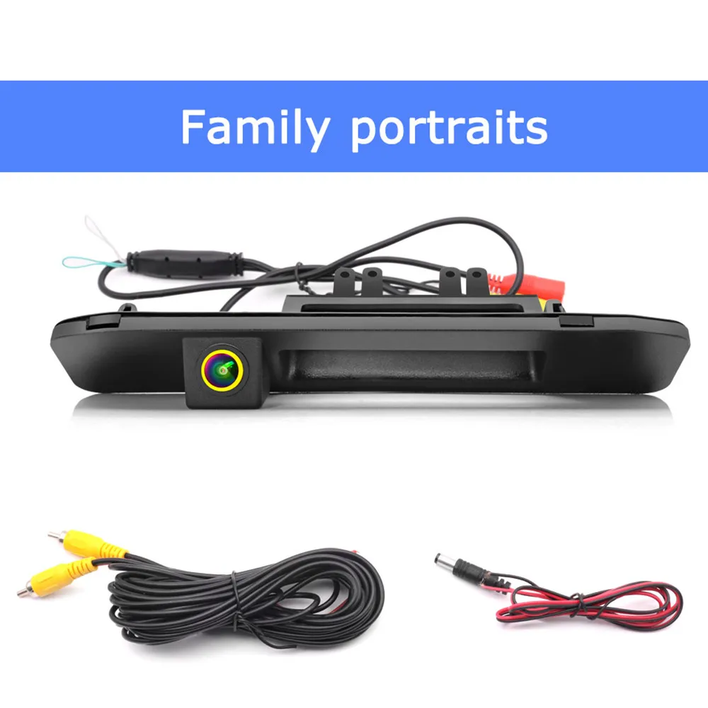 메르세데스 벤츠 MB A M ML GLK GLA GLC GLE 클래스 X156 W166 W176용 HD 후방 카메라, 다이나믹 트래젝토리 후진 백업 카메라