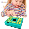 Shape Toy Puzzle Game Kids Timer Puzzle Game Montessori Parent-Child Puzzle Board Game with Shape Puzzle 1