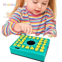 Shape Toy Puzzle Game Kids Timer Puzzle Game Montessori Parent-Child Puzzle Board Game with Shape Puzzle 1