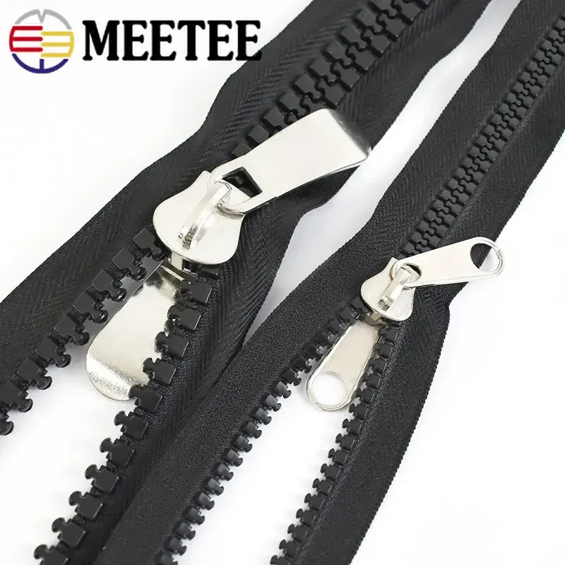 Believewang 5# 80/90/100/120/150 Cm Doble Cremallera Sliders De Resina