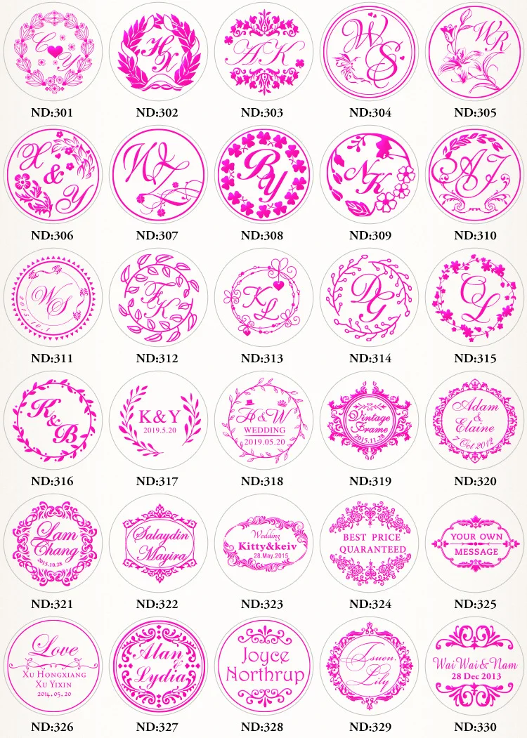 Wax Seal Stamp Personalized Wedding Wax Seal Stamp 2 Initials Wedding Sealing Wax Stamp Invitation Seal