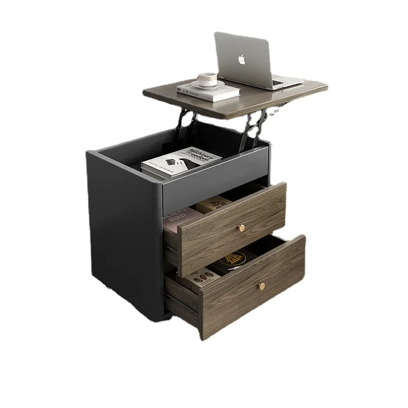 

YY Desk Nordic Bedroom Storage Locker Mobile Bedside Small Cabinet