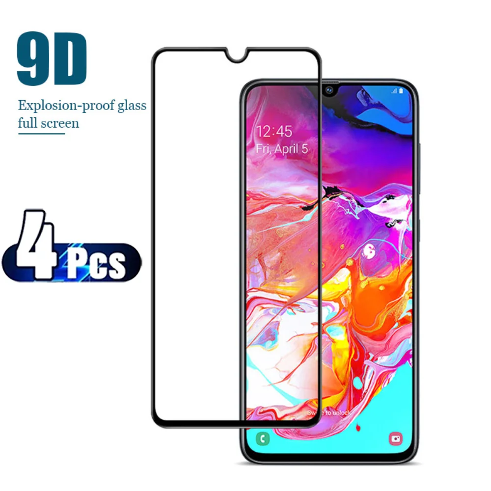 

Защитное стекло с полным покрытием для OPPO A17 A96, 4 шт.