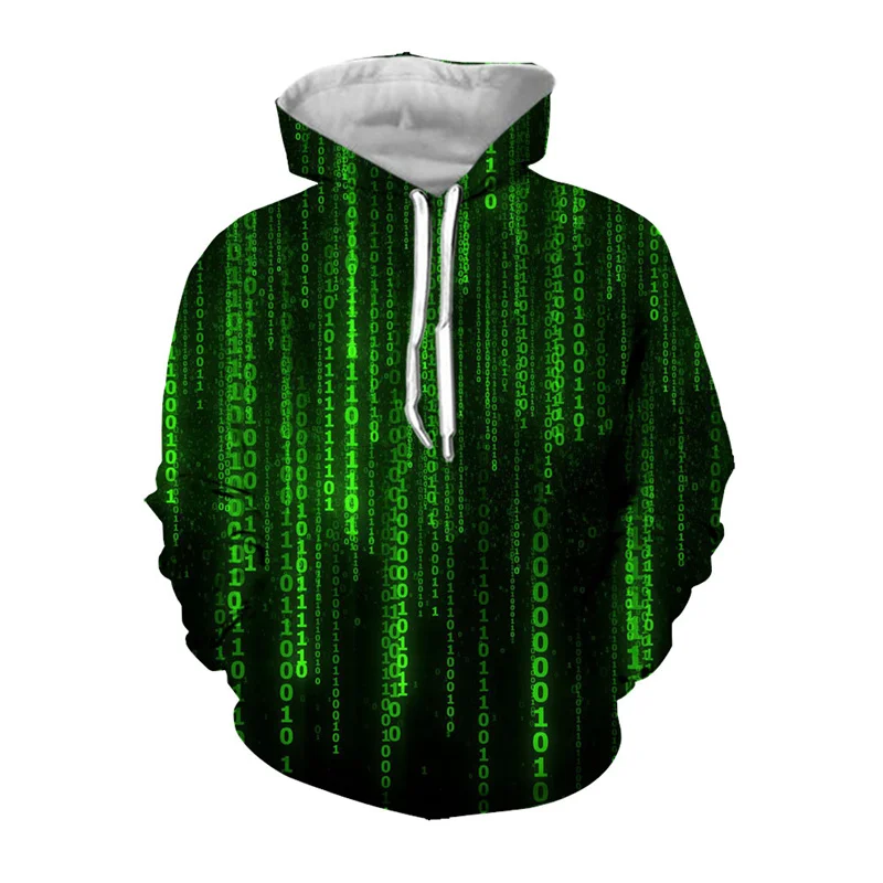 3D Flipper Null Hacker Druck Hoodies Für Männer Kid Mode Kühlen Streetwear Mit Kapuze Sweatshirts Winter Harajuku Pullover Kleidung – Detail 8