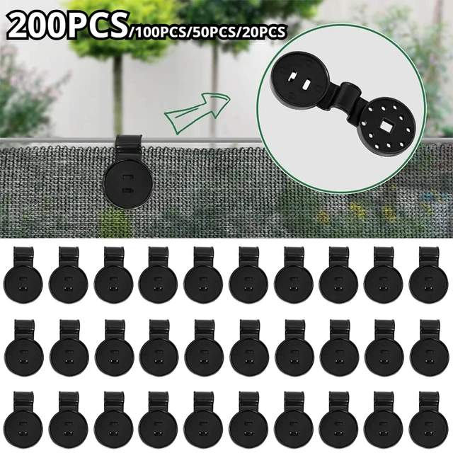 20-200Db Napsütéses Nettó Klip Kerti Sátor Üvegházhatású Ruhák Rögzítse - Image 2