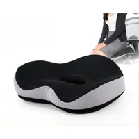 Memory Foam Seat Cushion Office Chair Pad with Removable Breathable Coccyx Support for Long Sitting & Desk Chair Seat Cushion 1