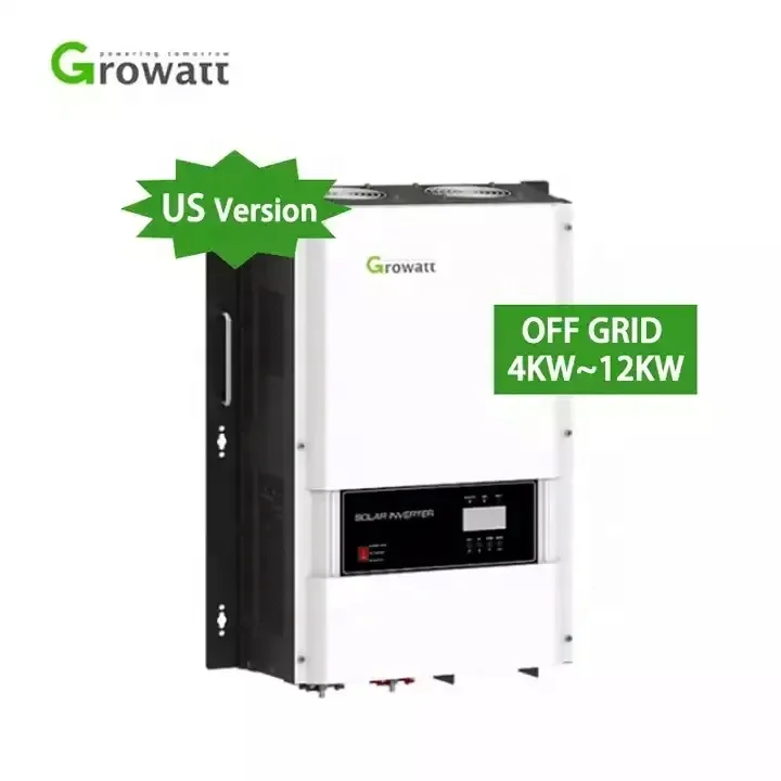 Miglior Prezzo Growatt Spf 12000T Dvm 10000T 8000T Split Phase 120/240V Inverter Solare 6000T 5000T 4000T Off Grid