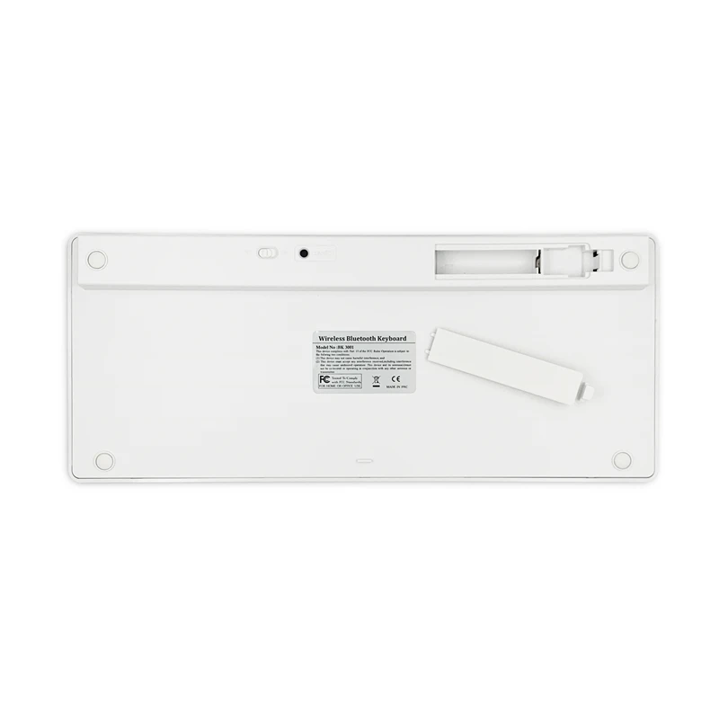French Language Ultra Thin Light weight Low Noise BT wireless Keyboards for iPhoneiPadsmartphonelaptop