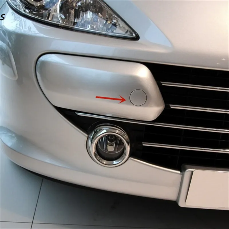 For Peugeot 307 T63 2009 2010 2011 2012 2013 Car Front Bumper Tow Hook Cover Trailer Cap car rear bumper hook cover