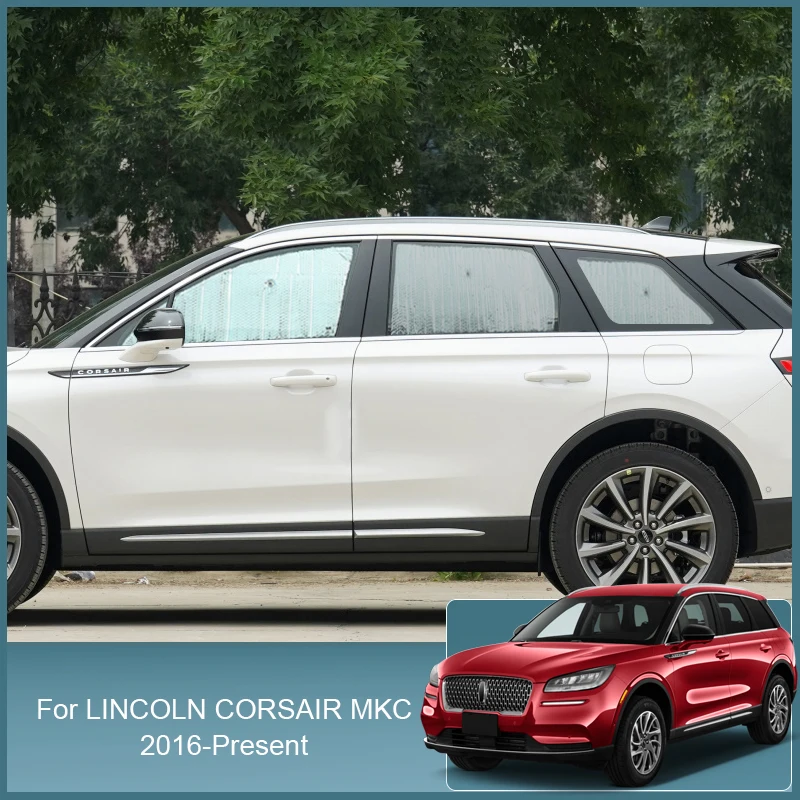 

Car Windshield Sunshades UV Protection Cover Window Curtain Sun Shade Visor For LINCOLN CORSAIR MKC 2016-2025 Auto Accessory