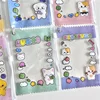 1 Pcs Kpop Photocard Holder Keychain Cardholder Plastic Cover Kawaii Korean Key Chain Card Covers 5