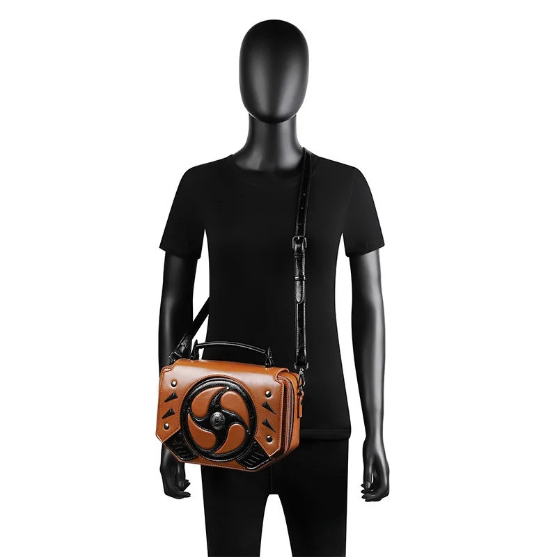 Women's bag European and American punk shoulder bag diagonal bag accessories Gothic handbag wallet messenger bag mini bag