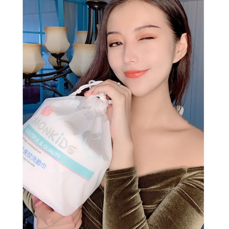 100PCS Disposable Face Towels Bathroom Cotton Facial Tissue Makeup Remover Wipes Dry Wet Skincare Roll Paper Multi Choices 1Bag