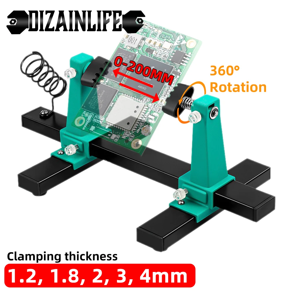 Circuit Board Fixture Multiple Specification Circuit Board Welding Bracket Repairing Disassembly Fixture 360&deg; MainBoard Maintenance Holder Repair Tool