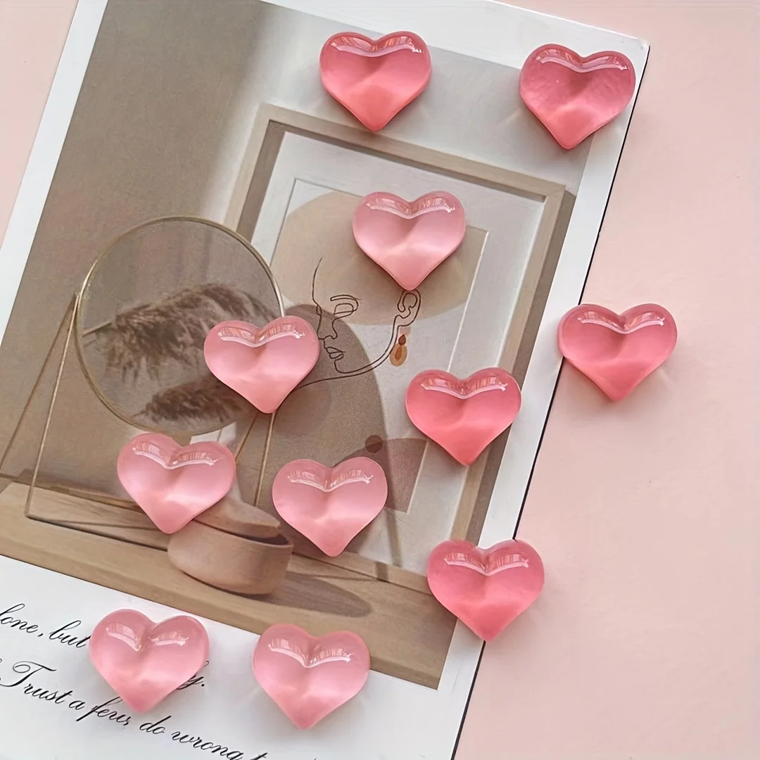 Heart Resin Fridge Magnets 4